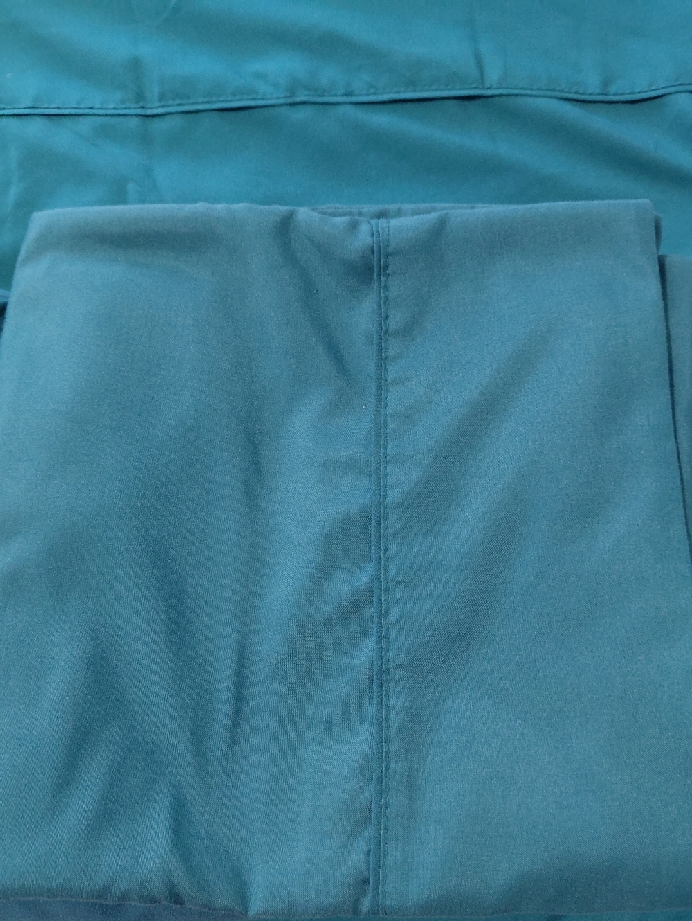 Teal Cotton Bedding Sheet Set - Unbranded